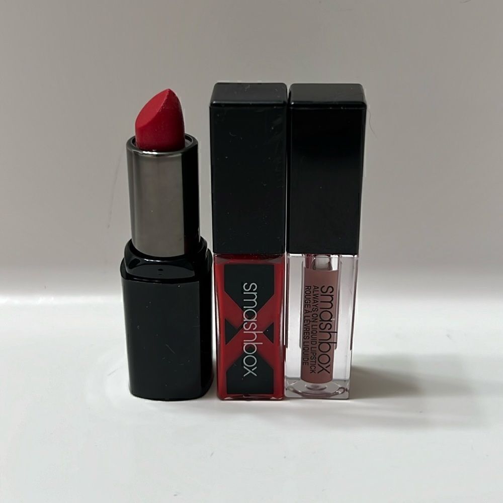 Smashbox Mini Lipstick Lipgloss Bundle, NEW